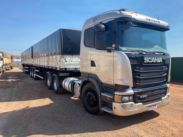 SCANIA R440 6X4 ANO 2013 + RODOTREM RANDON ANO 2014/2014