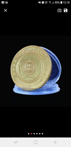 Chip de poker, moedas comemorativas com banho de ouro, moedas colecionáveis - Foto 2