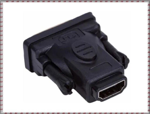 Conector adaptador conversor Dvi x Hdmi - Foto 2