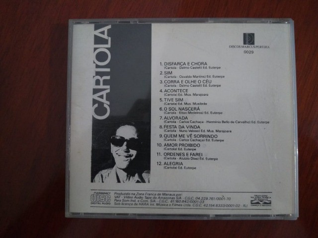 Cd Cartola - Raridade para colecionador - Foto 2