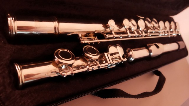Flauta transversal novinha