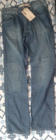 Calça jeans masculina Slim TAM 38 - Foto 2