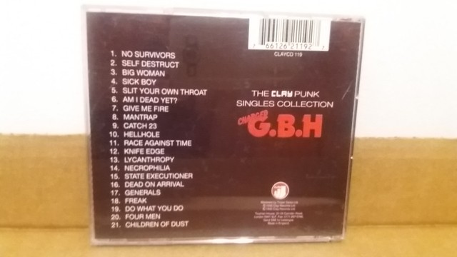 CD  - G.B.H. - The Clay Punk Singles Collection - Foto 2