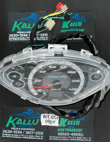 Painel biz 125 + digital kallu motos 2009 2010 