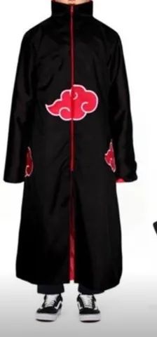 Manto Capa Naruto Akatsuke Fantasia Naruto