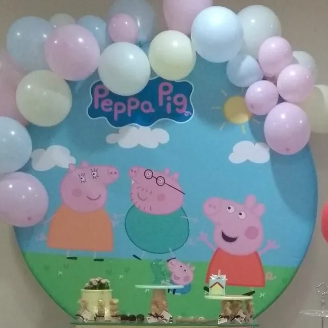 Casinha Casa Peppa Pig Completa Acessórios E Jardim - Dtc