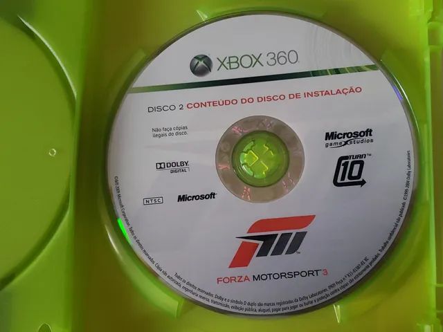 Jogo Forza Motorsport 3 - Xbox 360 - Mídia Física - Original