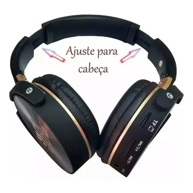 Fone de Ouvido Bluetooth Sem Fio JBL Everest JB 950 Wireless Radio FM Mp3 Cartão Memória A - Foto 5