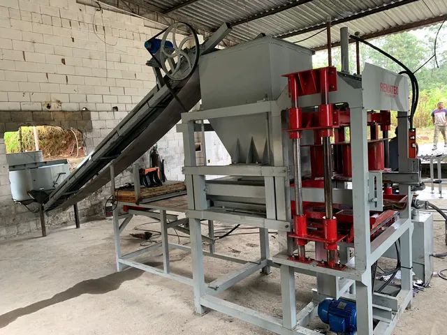 Maquina hidráulica para fabricar bloquetes paver blocos de concreto