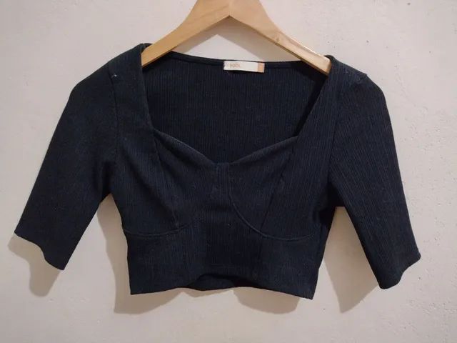 Cropped preto  - Foto 2