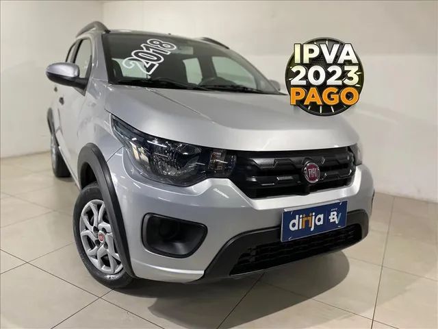 Comprar Hatch Fiat Mobi 1.0 4P Flex Evo Way Prata 2019 em