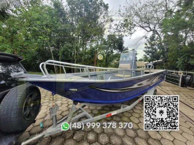 Barco Oceania 2018 Mercury 60Hp 4T Reboque 2020 Galvanizado - Foto 8