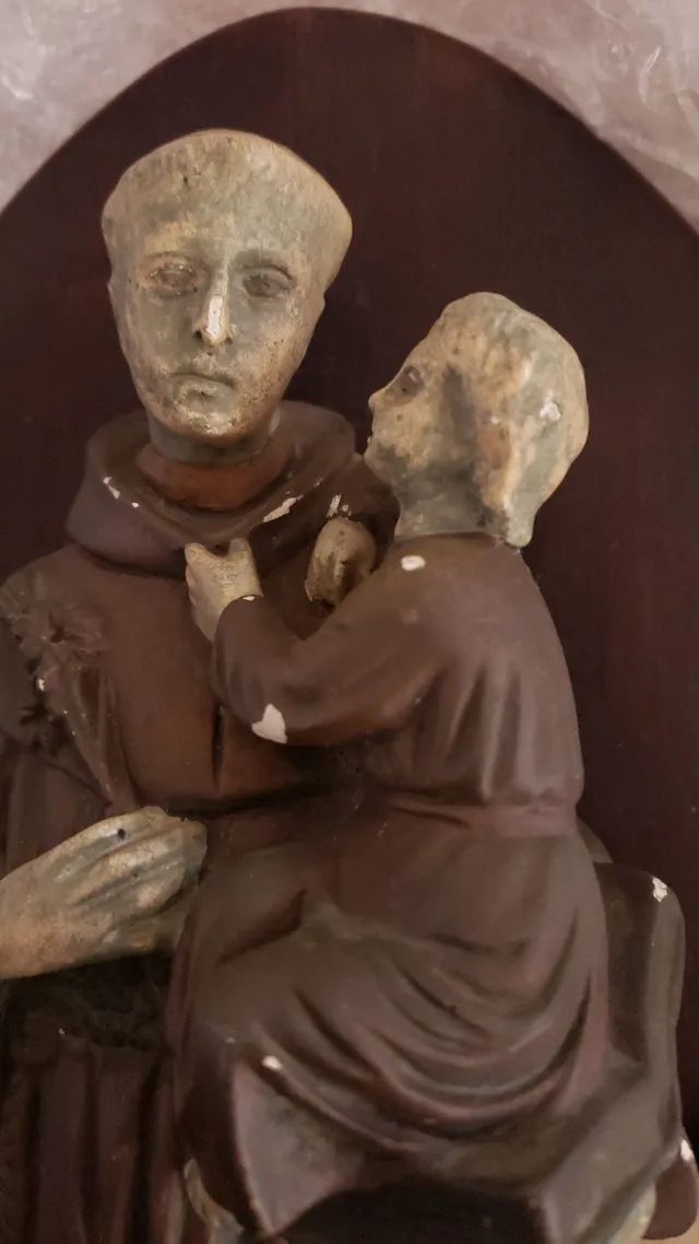 Antiga imagem de Santo Antônio  - Foto 2
