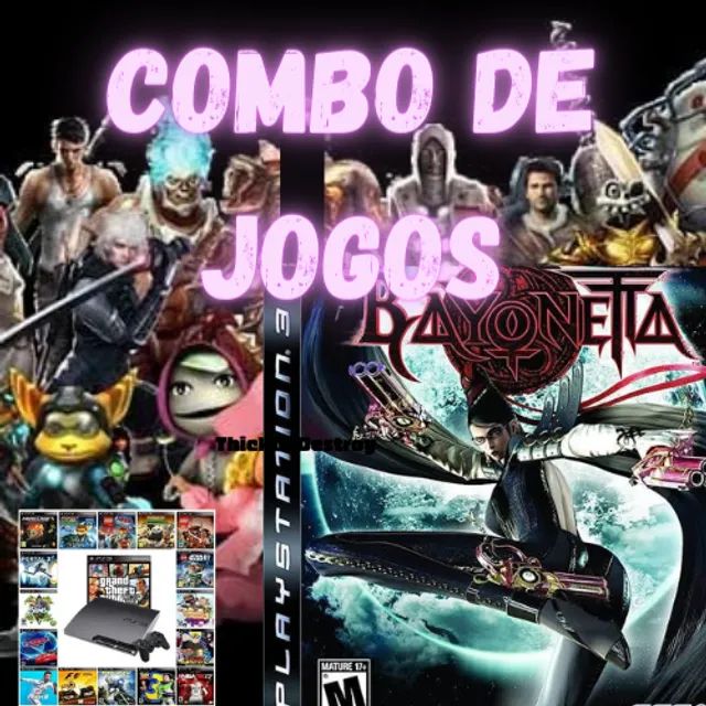 JOGOS PS3 PACOTE COMBO