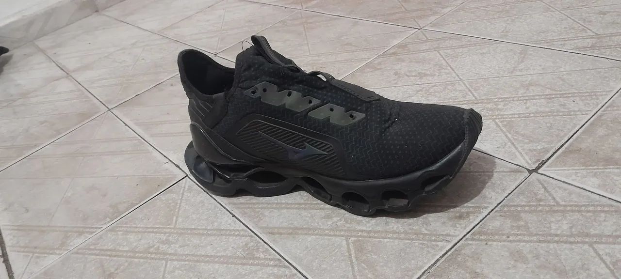 Tênis Mizuno Wave Prophecy 9 Preto - Foto 3
