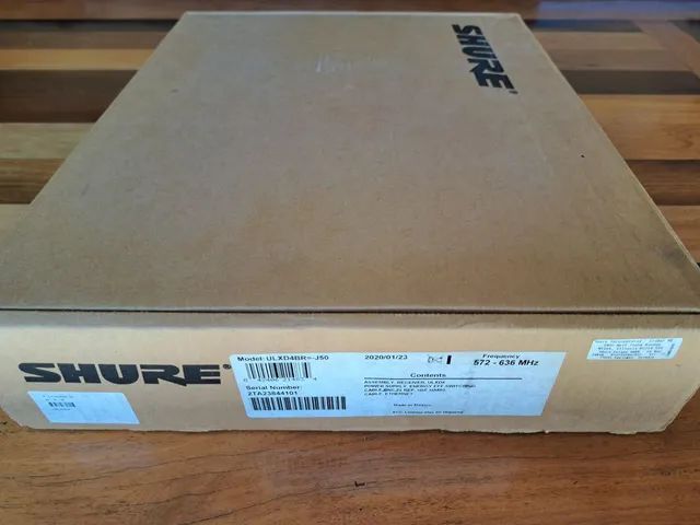 Microfone sem Fio Shure Profissional Nickel Escovado Luxo ULXD24-K11 Cápsula KSM11 NICKEL - Foto 3