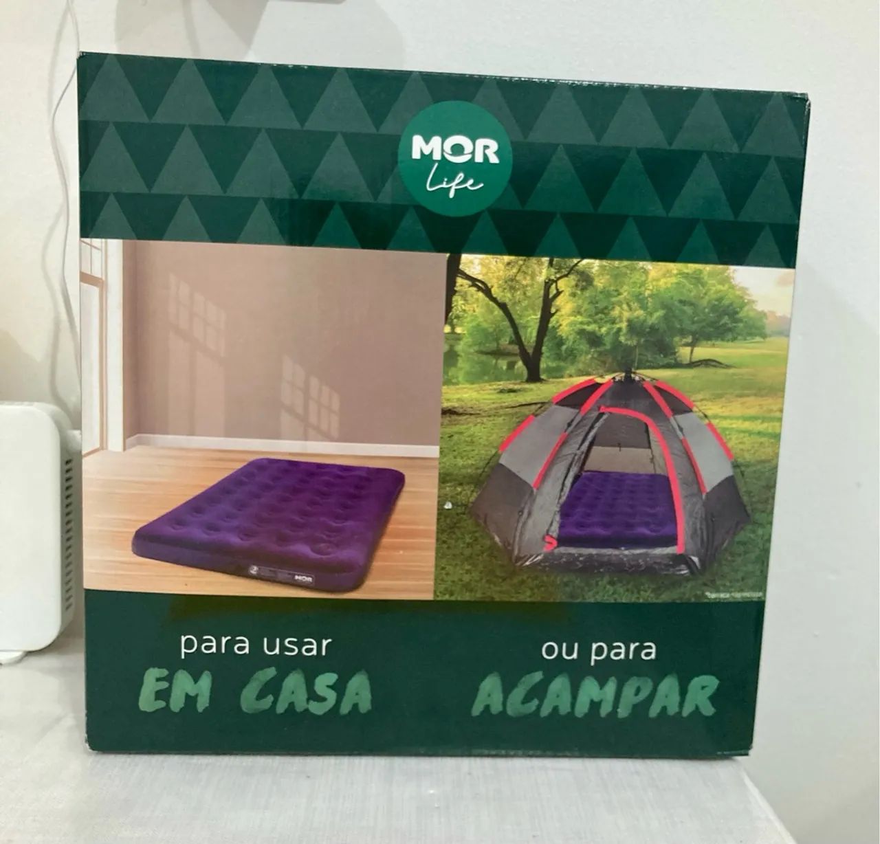 Colchão Inflável casal LACRADO NOVO NA CAIXA