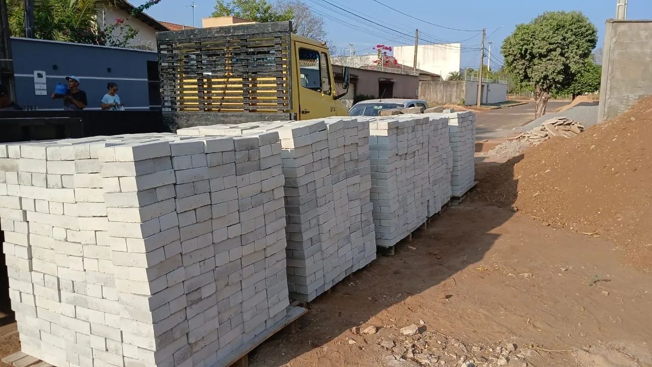 Piso Paver intertravado Pre moldado (bloquete) - Foto 3