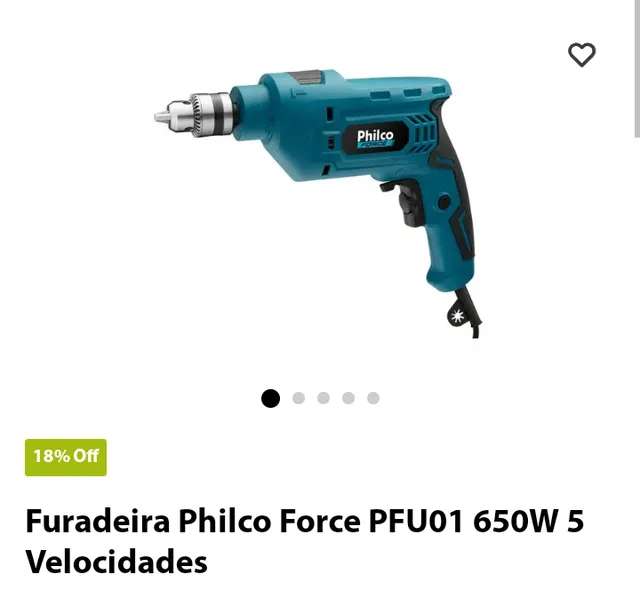 Furadeira de impacto Philco ppi01 650w 220v