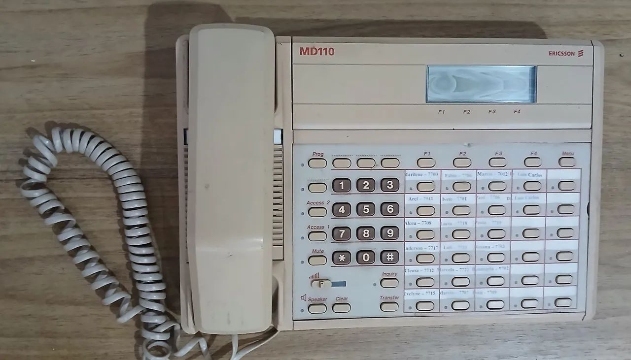 Telefone Ericsson md110 - no estado 