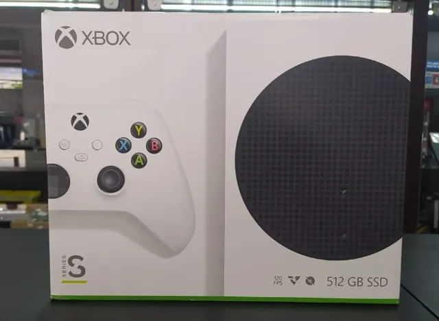 Xbox Series S 512SSD Branco Seminovo/01 Controle Original s/fio XboxSeriesS branco.