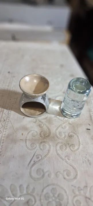 Queimador de Essências Decorativo+ 1 tubo de cristal  - Foto 3