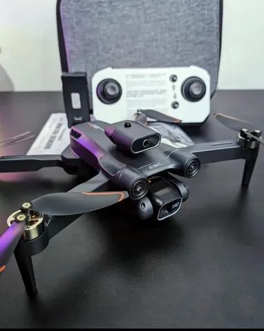 DRONE COM SENSOR DE OBSTÁCULOS, AJUSTE ELÉTRICO DA CÂMERA, MOTORES BRUSHLEERS, NOVO!