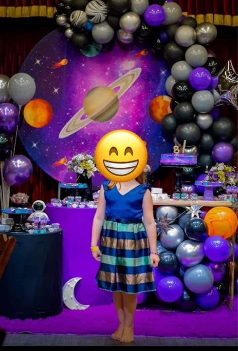 Vestido de festa tamanho 8/10 anos