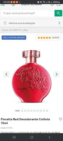 Linha Floratta Desodorante Colônia,O BOTICÁRIO - Foto 5