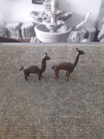 Bibelôs pequenos em bronze modelo lhama  - Foto 3