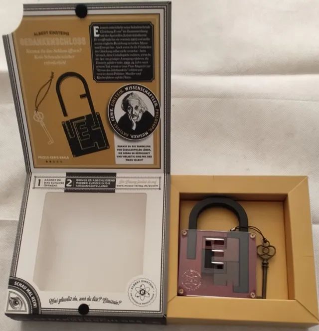 Professor Jigsaw Puzzle Albert Einstein's Lock of Thought - Foto 5