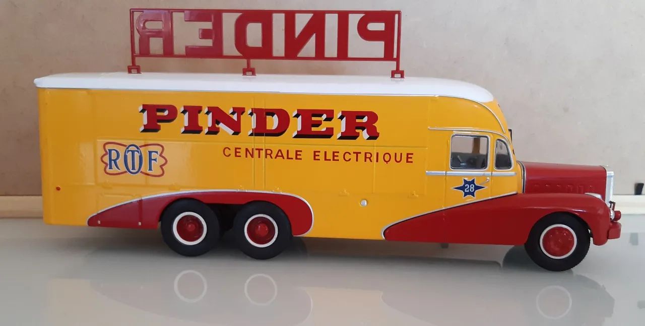 Caminhão central electrica Pinder 1/43 - Foto 3