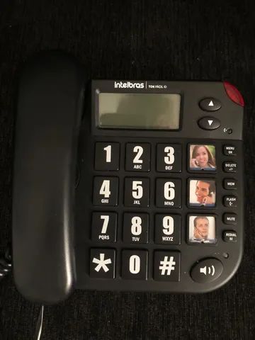 Telefone Digital Intelbras Tecla grande - Foto 3