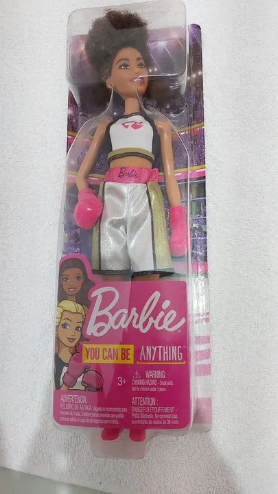Boneca Barbie Boxeadora - Você Pode Ser Qualquer Coisa