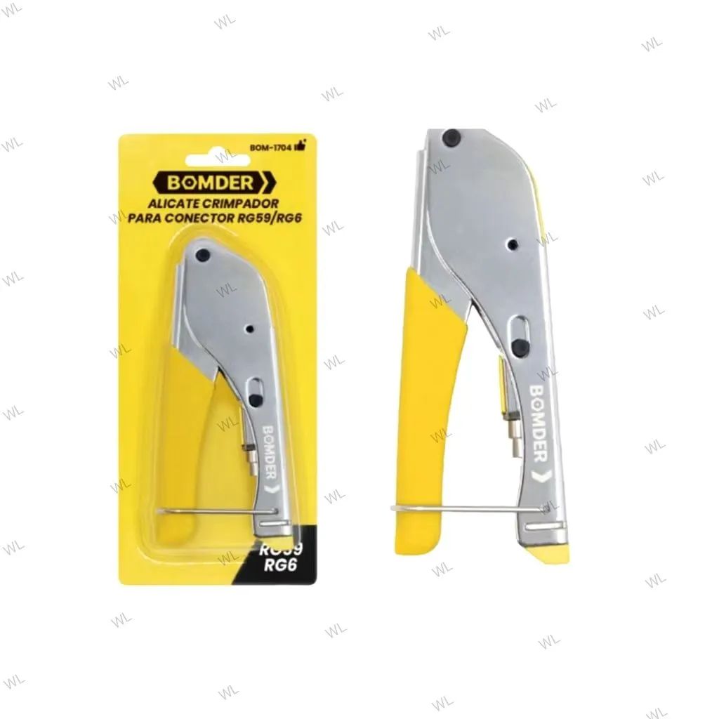 Alicate Crimpador para Conector RG59/RG6!  - Foto 3