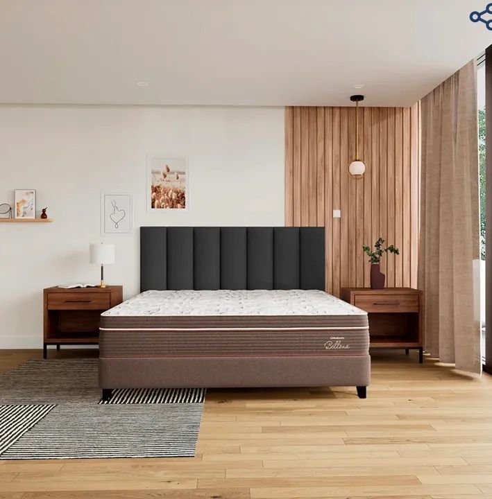 CAMA KING COMPLETA ORTOBOM NOVA - Foto 2