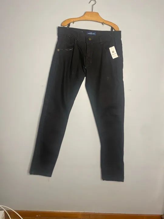 Calça jeans preta skinny JOHN JOHN 