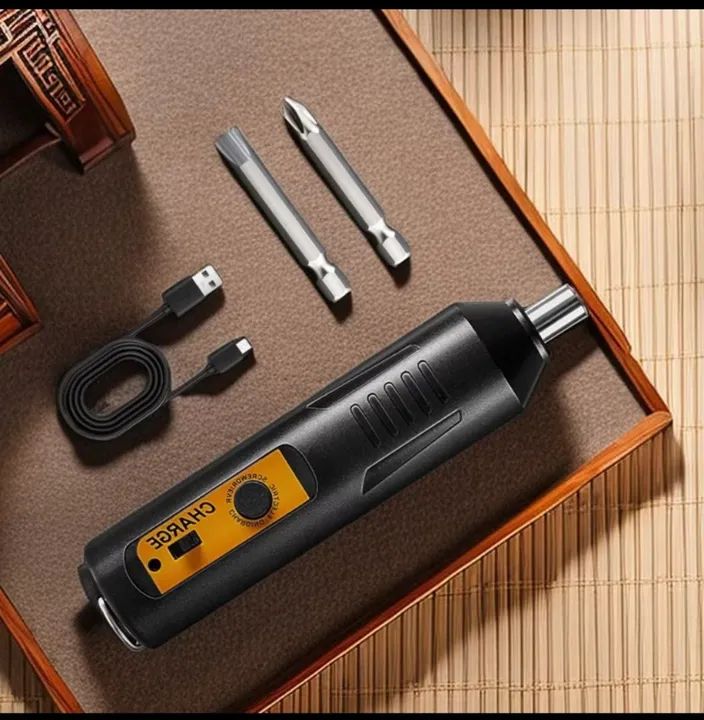 Parafusadeira Elétrica Recarregável portátil com 34 Pontas - Foto 2