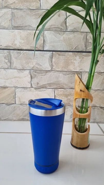 Caneca Bluetooth com Som - Cerveja - Wireless - Importada - Foto 3