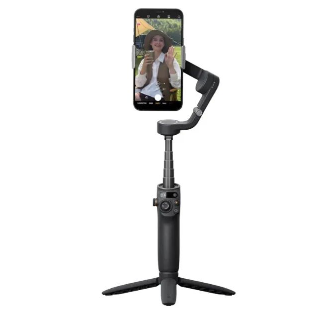 Estabilizador Dji Osmo Mobile 6 Triaxial Bluetooth Celular Cor Cinza Gimbal - Lacrado - Foto 4