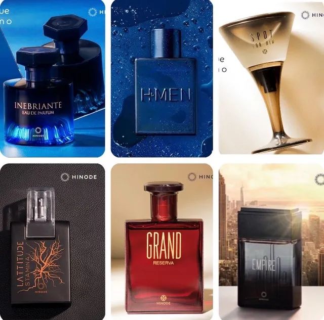 Perfumes Hinode lançamento - Beleza e saúde - Nossa Senhora de