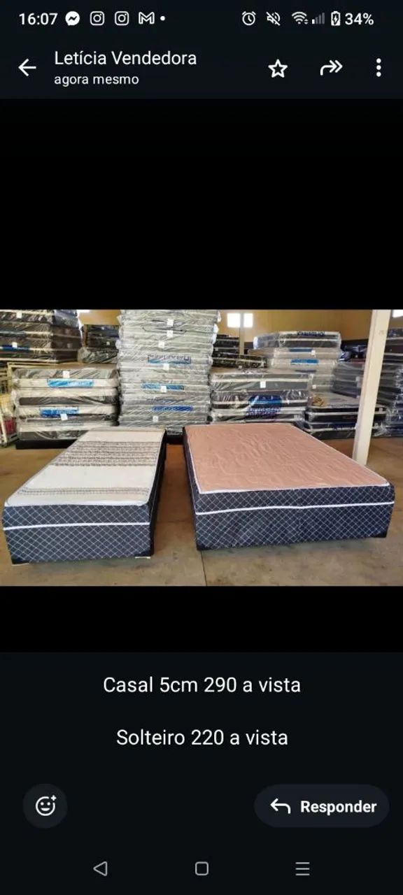 Camas box e colchões  - Foto 5
