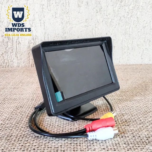 Câmera de ré com Tela Lcd  4,3 Polegadas - Foto 2
