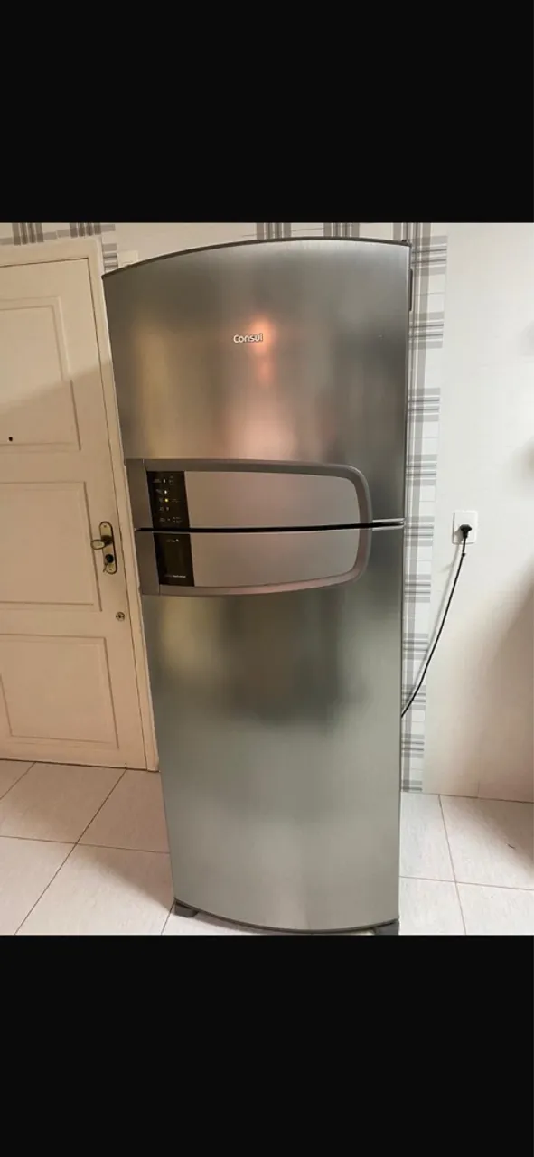 Geladeira Consul Inox Frost Free 380 litros