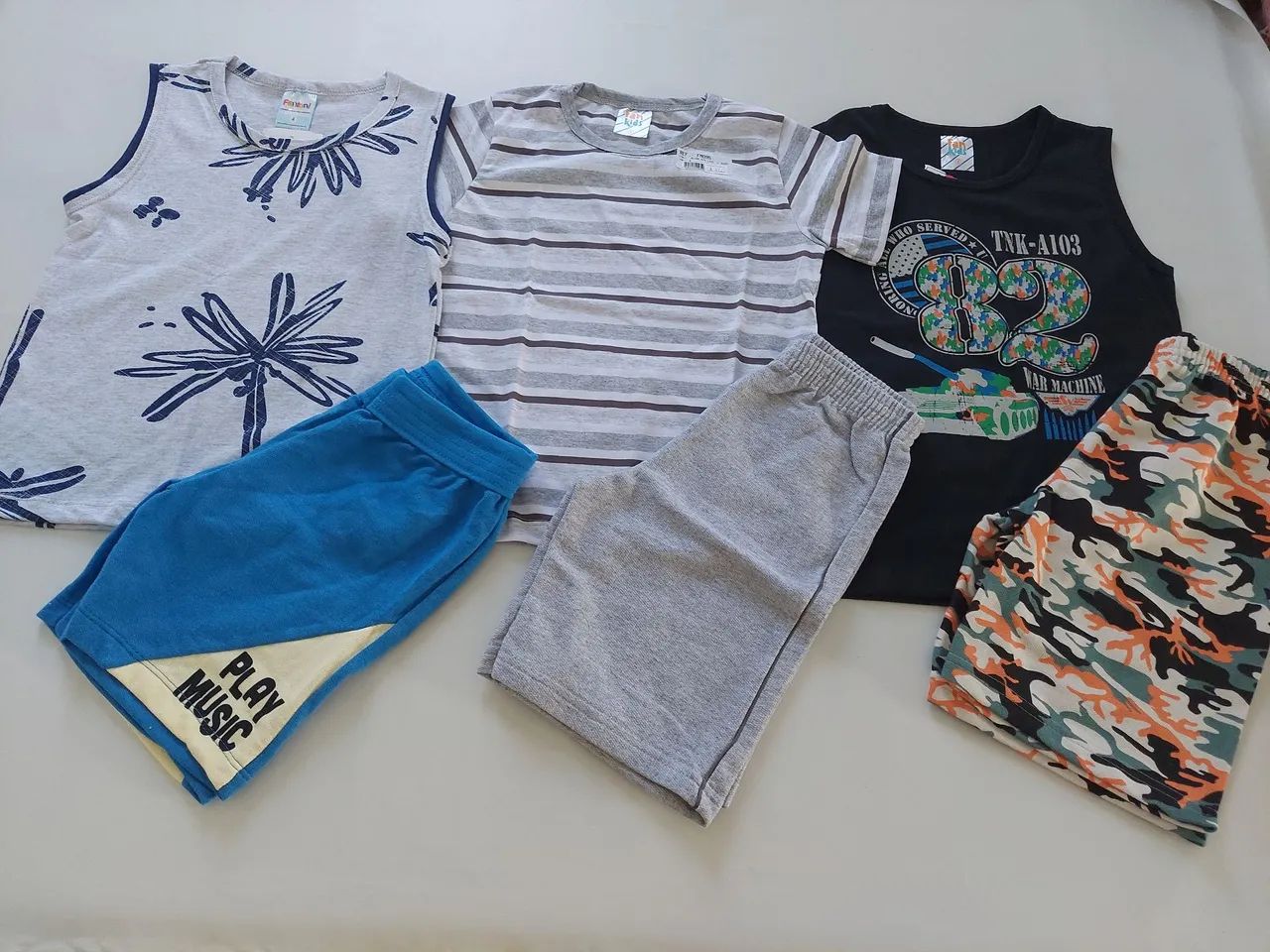 Combo peças infantis novas, tamanhos 4, 6 e 8 - Foto 3