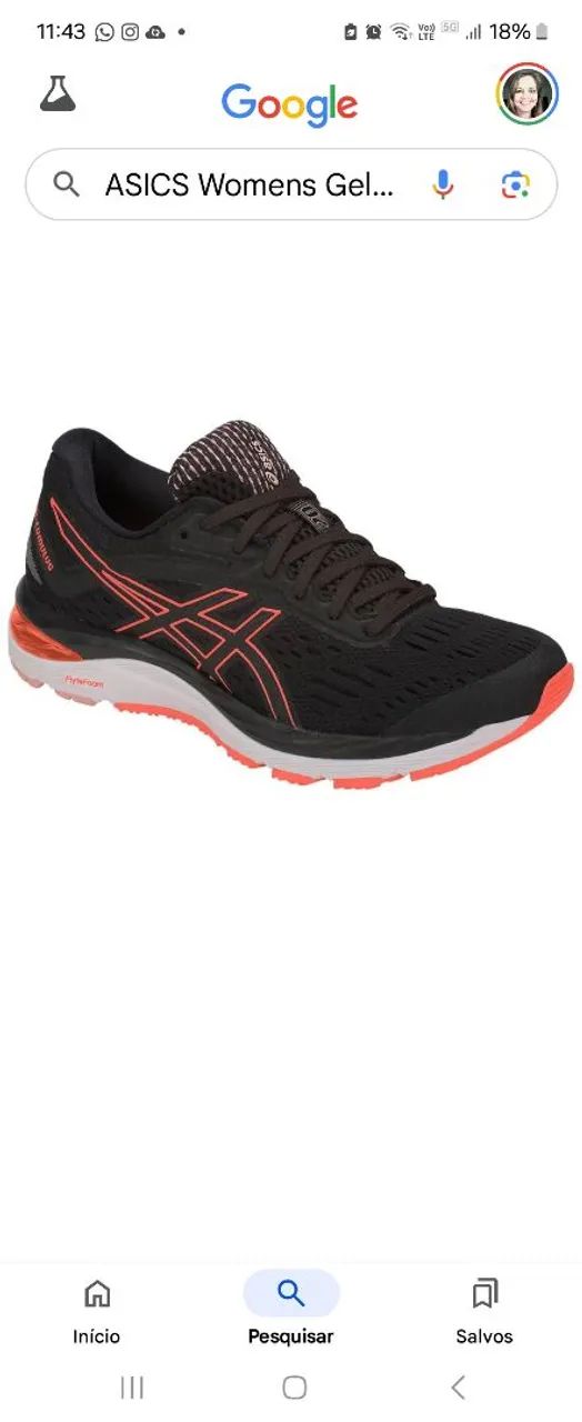 Tenis Asics 38 R$ 60 - Foto 3