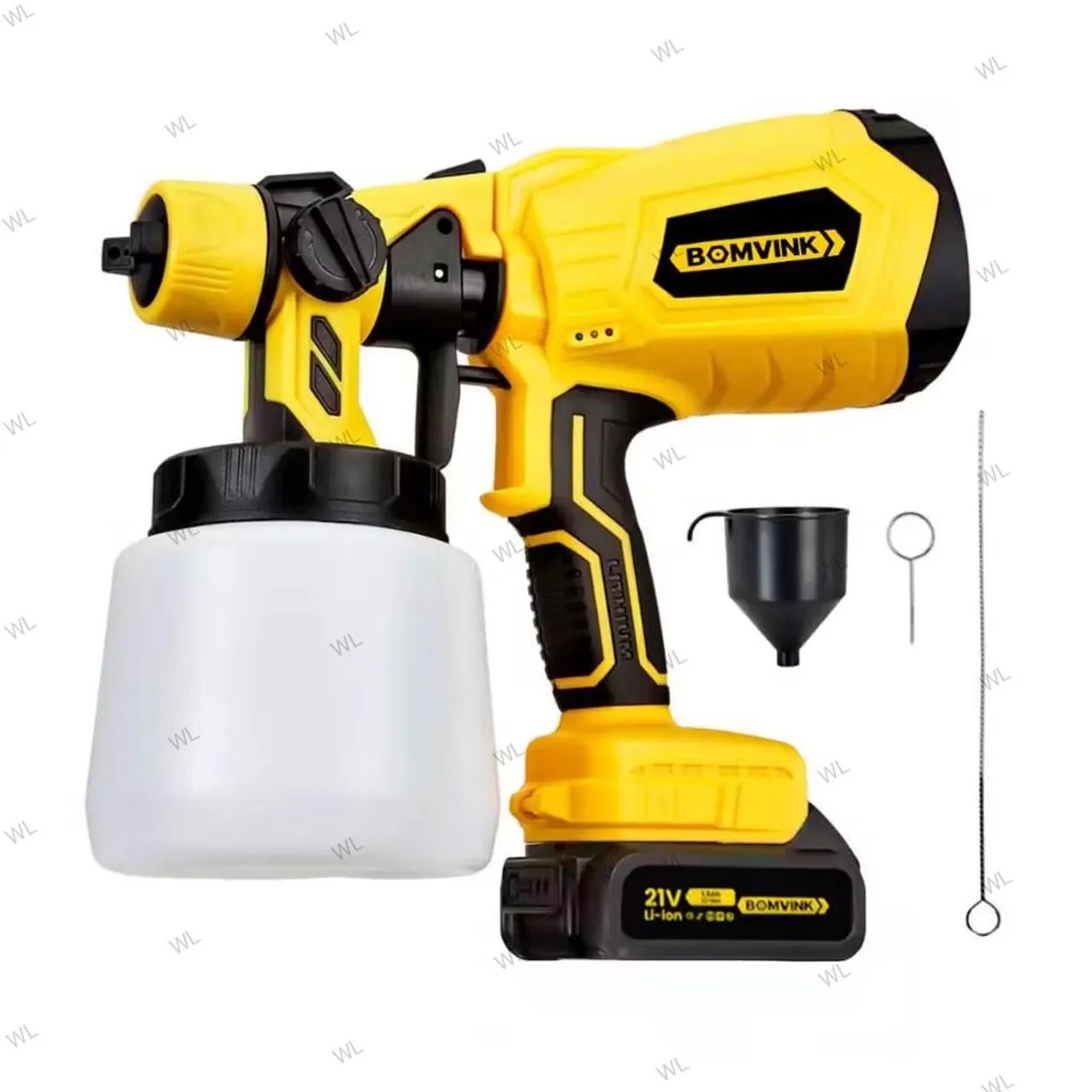 Pistola de Pintura 21V BOMVINK - 1000ML - Foto 5