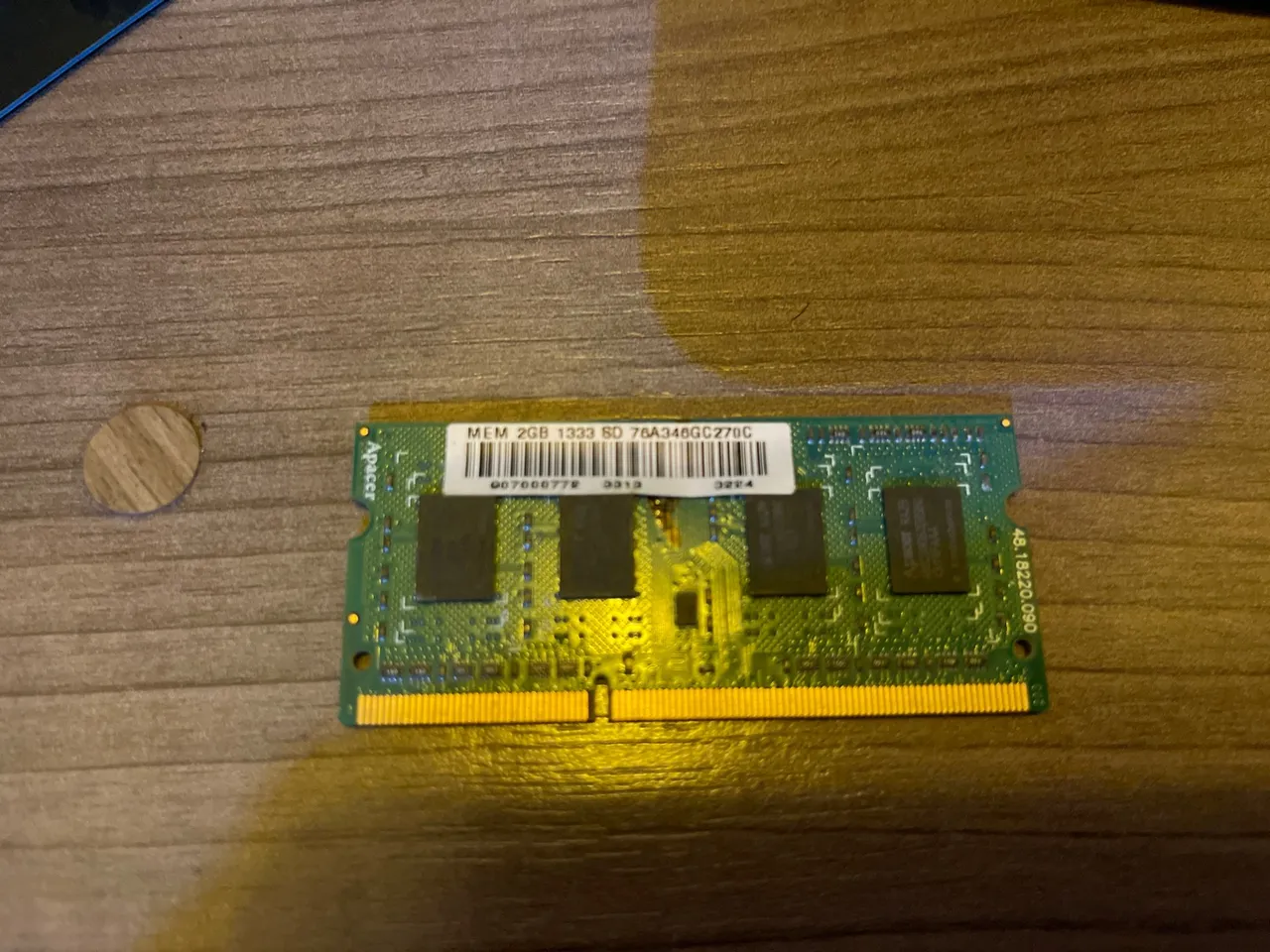 Memória RAM 2GB DDR3 Apacer