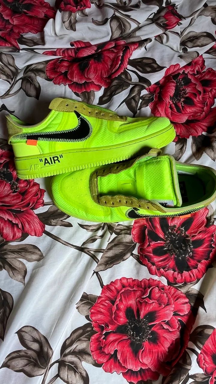 Tênis Air Force Nike X OFF WHITE   - Foto 4