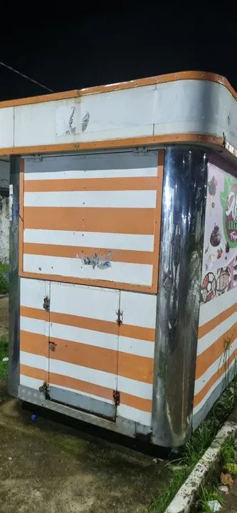 Quiosque treiler box vendo piso novo 